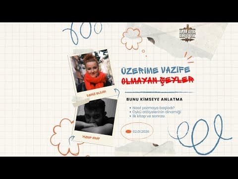 Bunu Kimseye Anlatma I Deniz Eldam (Yazar)